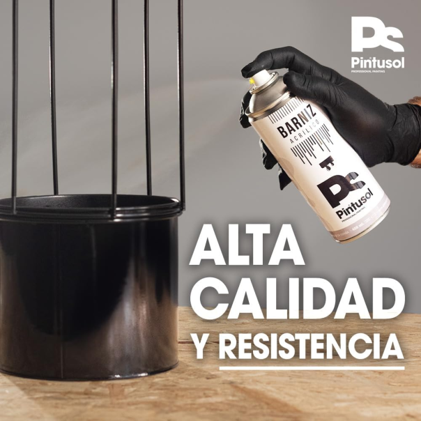 Spray Barniz Acrílico Brillante Pintusol 400 Ml