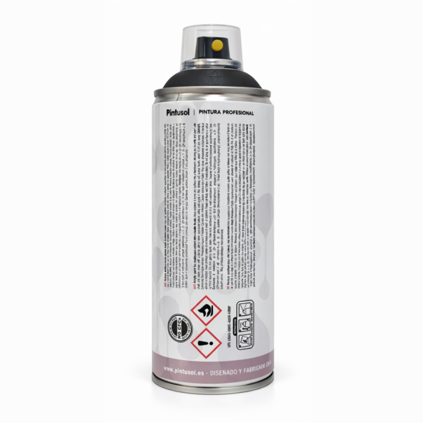 Spray Pintura Efecto Pizarra Negro Mate Pintusol 400 Ml