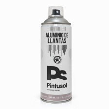 Spray Pintura Aluminio Llantas Pintusol 400 Ml