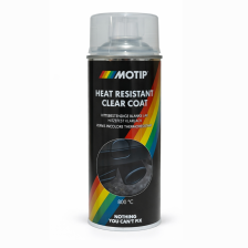 Spray Pintura Alta Temperatura 800 ºC Negro Motip 400 Ml