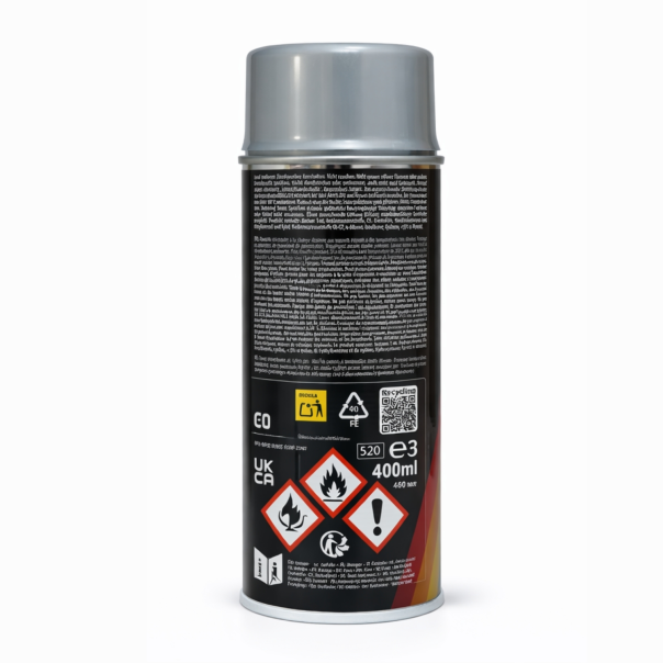 Spray Pintura Alta Temperatura 800 ºC Plata Motip 400 Ml