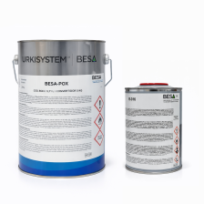 Pintura Epoxi Suelos 2 Comp. Besa-Pox Carta Ral 6 Kg +1Kg