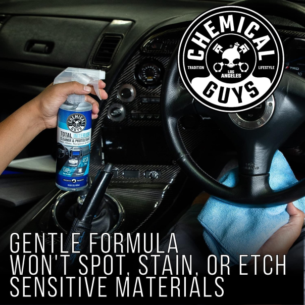 Chemical Guys Limpiador y Protector TOTAL De Interiores 473 Ml