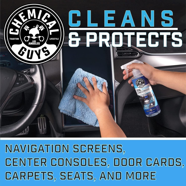 Chemical Guys Limpiador y Protector TOTAL De Interiores 473 Ml