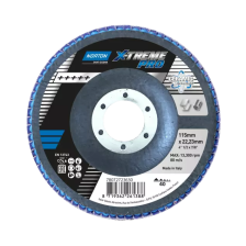 Discos de Láminas Norton X-treme Pro R928 125x22 mm P60