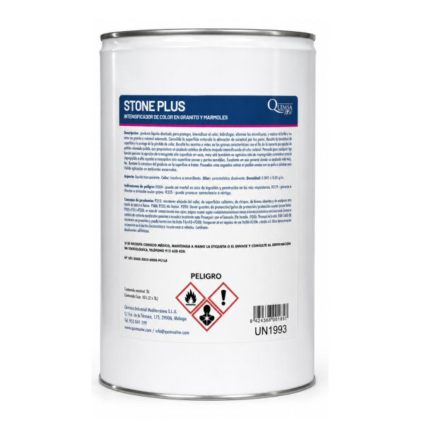 Stone Plus Protector Hidrófugo Marmol Y Granito 5 Lt