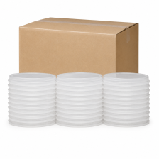 Caja 100 Tapas Para Vasos Medidores Sagola 650 Ml