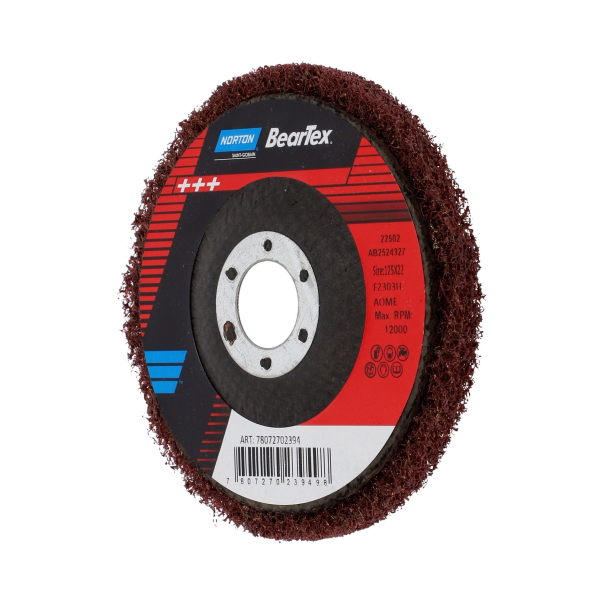 Disco de Lijado Alta Resistencia Norton Beartes Con Plato 125X22,3 mm 10 Uds