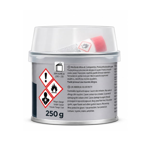 Masilla Poliéster Universal 2C Gris Urkifast 250 Gr