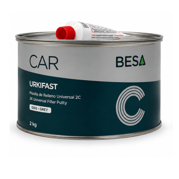 Masilla Poliéster Universal 2C Gris Urkifast 2 Kg