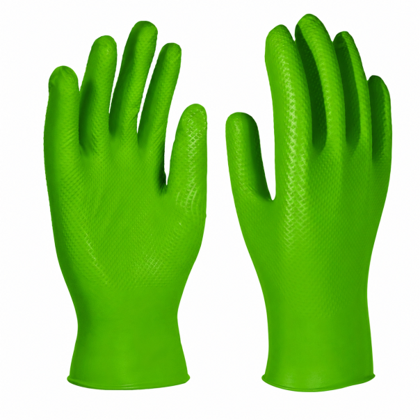 Pack 10 Cajas Guantes De Nitrilo Texturizado Unigrip GR 50 Uds. Talla S