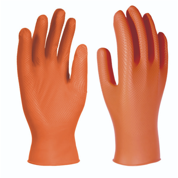 Pack 10 Cajas Guantes De Nitrilo Texturizado Unigrip Or 50 Uds. Talla M